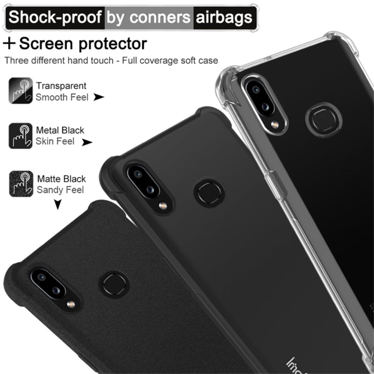 For Galaxy A10s IMAK All-inclusive Shockproof Airbag TPU Case