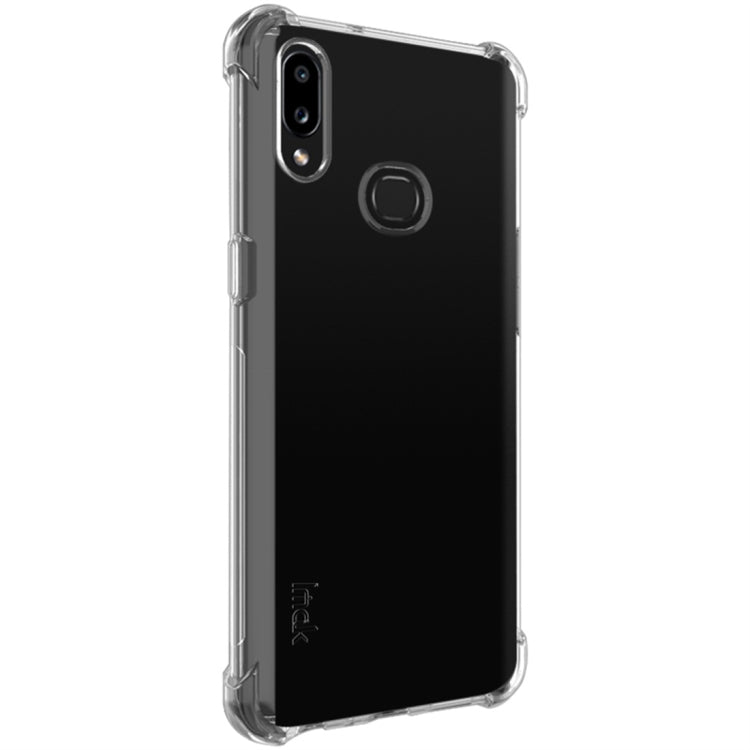 For Galaxy A10s IMAK All-inclusive Shockproof Airbag TPU Case