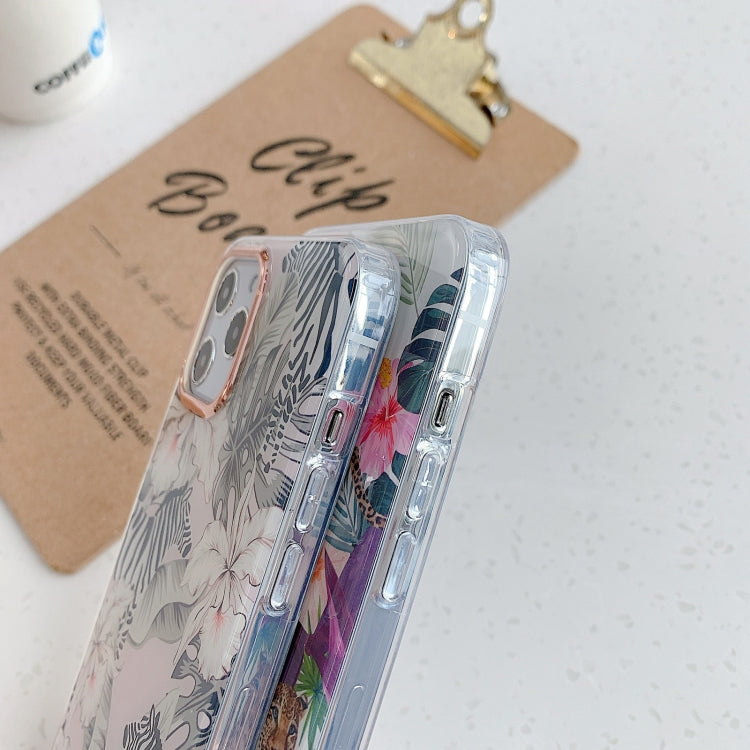 For iPhone 11 Pro Max Golden Circle Pattern Dual-side Laminating TPU Case