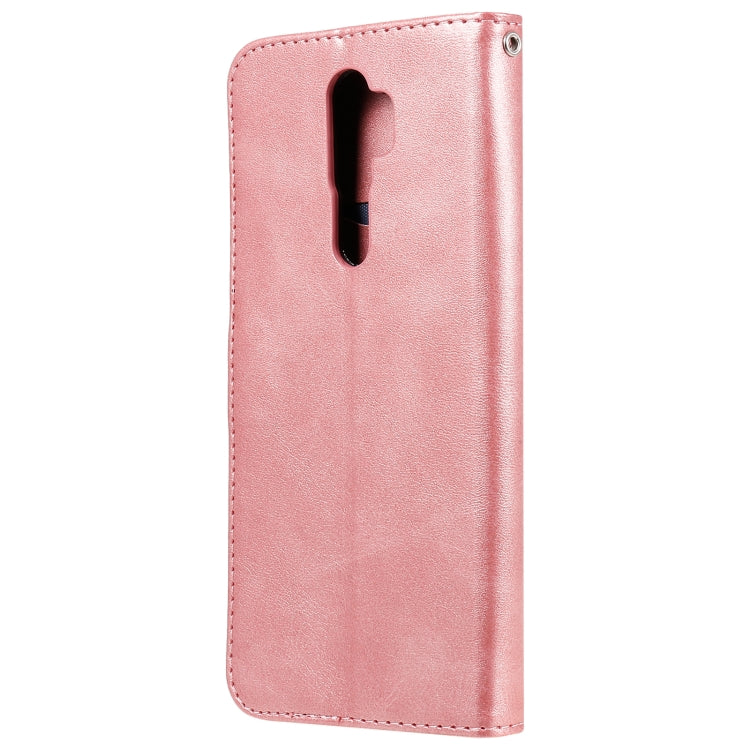 For OPPO A9 (2020) / A5 (2020) Fashion Calf Texture Zipper Horizontal Flip Leather Case with Holder & Card Slots & Wallet