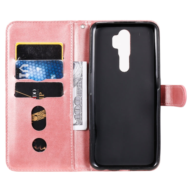 For OPPO A9 (2020) / A5 (2020) Fashion Calf Texture Zipper Horizontal Flip Leather Case with Holder & Card Slots & Wallet