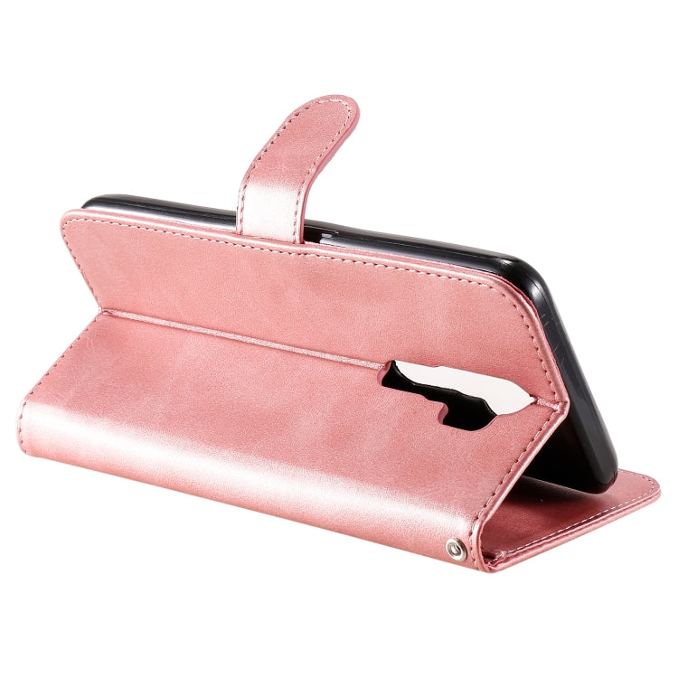 For OPPO A9 (2020) / A5 (2020) Fashion Calf Texture Zipper Horizontal Flip Leather Case with Holder & Card Slots & Wallet