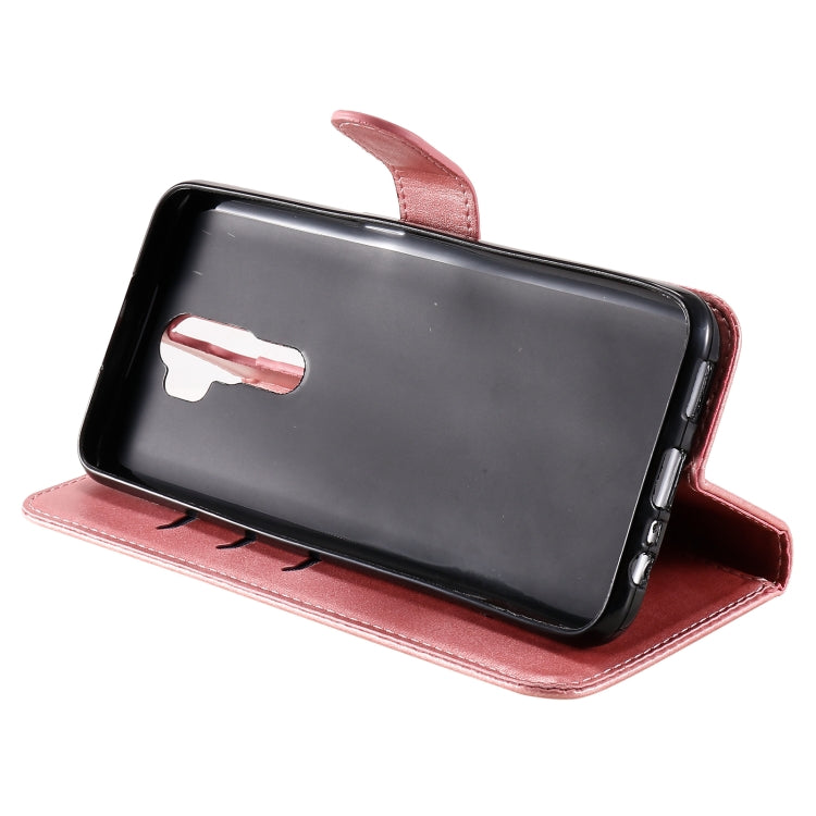 For OPPO A9 (2020) / A5 (2020) Fashion Calf Texture Zipper Horizontal Flip Leather Case with Holder & Card Slots & Wallet