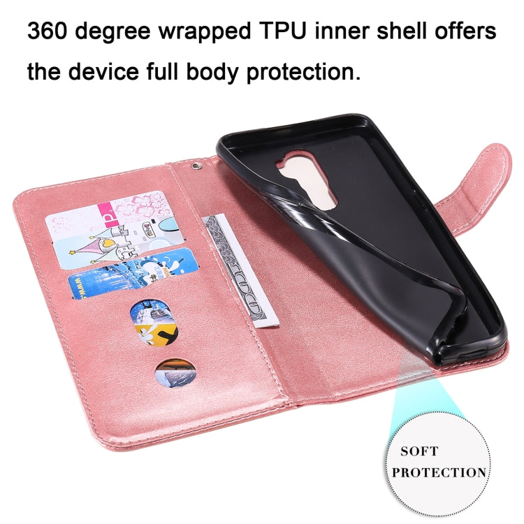 For OPPO A9 (2020) / A5 (2020) Fashion Calf Texture Zipper Horizontal Flip Leather Case with Holder & Card Slots & Wallet