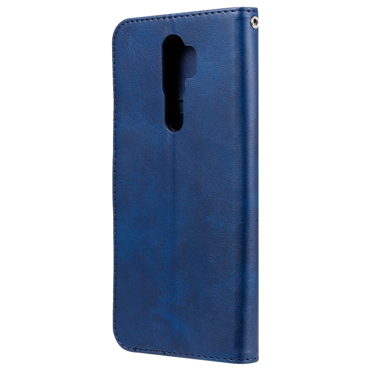 For OPPO A9 (2020) / A5 (2020) Fashion Calf Texture Zipper Horizontal Flip Leather Case with Holder & Card Slots & Wallet