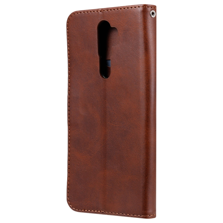 For OPPO A9 (2020) / A5 (2020) Fashion Calf Texture Zipper Horizontal Flip Leather Case with Holder & Card Slots & Wallet
