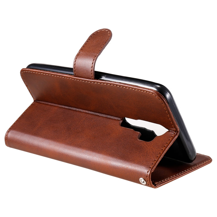 For OPPO A9 (2020) / A5 (2020) Fashion Calf Texture Zipper Horizontal Flip Leather Case with Holder & Card Slots & Wallet