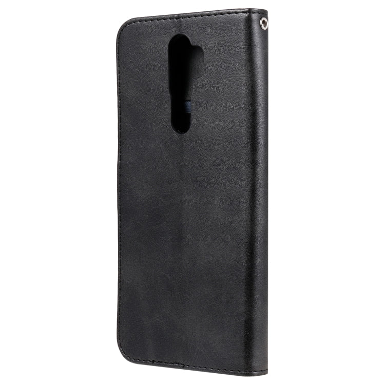 For OPPO A9 (2020) / A5 (2020) Fashion Calf Texture Zipper Horizontal Flip Leather Case with Holder & Card Slots & Wallet