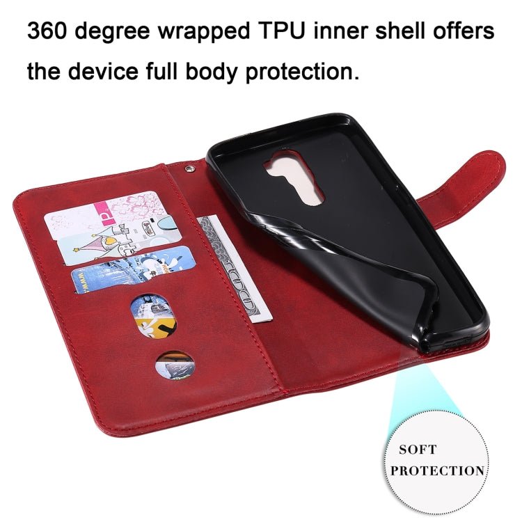For OPPO A9 (2020) / A5 (2020) Fashion Calf Texture Zipper Horizontal Flip Leather Case with Holder & Card Slots & Wallet