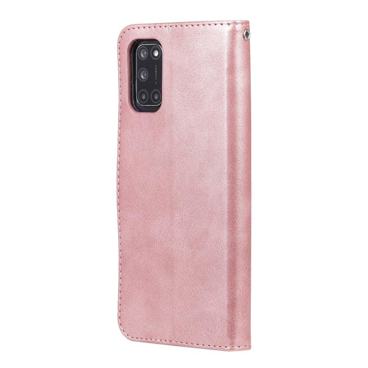 For OPPO A52 / A72 / A92 Fashion Calf Texture Zipper Horizontal Flip Leather Case with Holder & Card Slots & Wallet