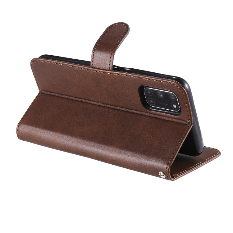 For OPPO A52 / A72 / A92 Fashion Calf Texture Zipper Horizontal Flip Leather Case with Holder & Card Slots & Wallet
