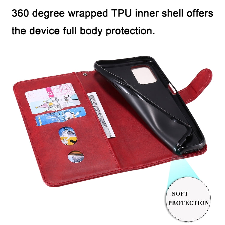 For OPPO A52 / A72 / A92 Fashion Calf Texture Zipper Horizontal Flip Leather Case with Holder & Card Slots & Wallet
