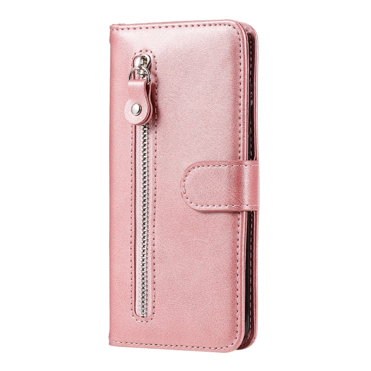 For OPPO A53 / A53S / A32 / A33 Fashion Calf Texture Zipper Horizontal Flip Leather Case with Holder & Card Slots & Wallet