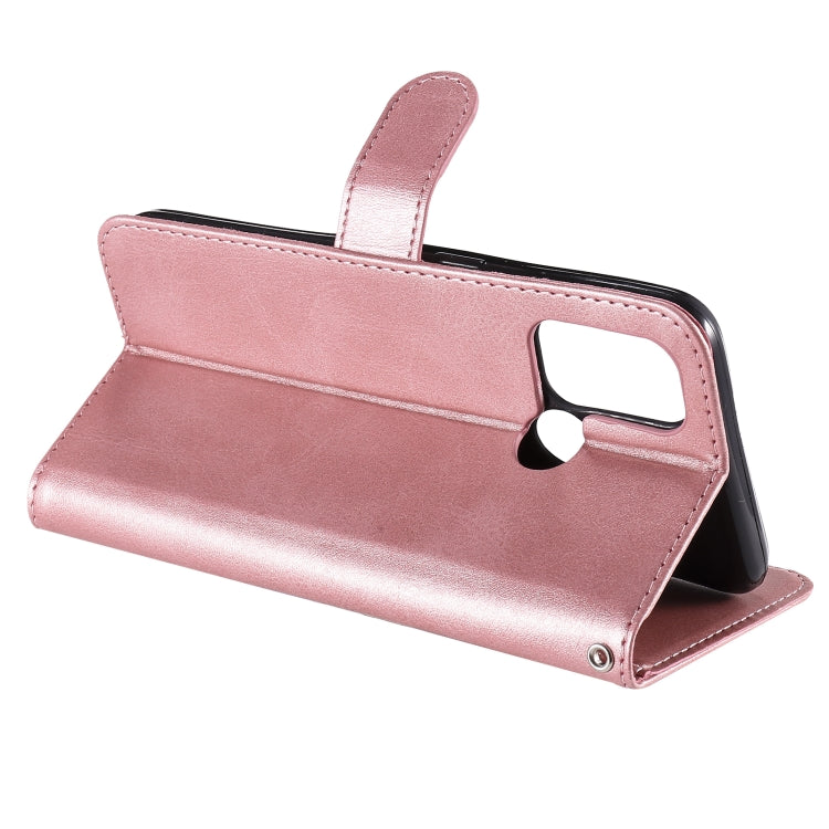 For OPPO A53 / A53S / A32 / A33 Fashion Calf Texture Zipper Horizontal Flip Leather Case with Holder & Card Slots & Wallet