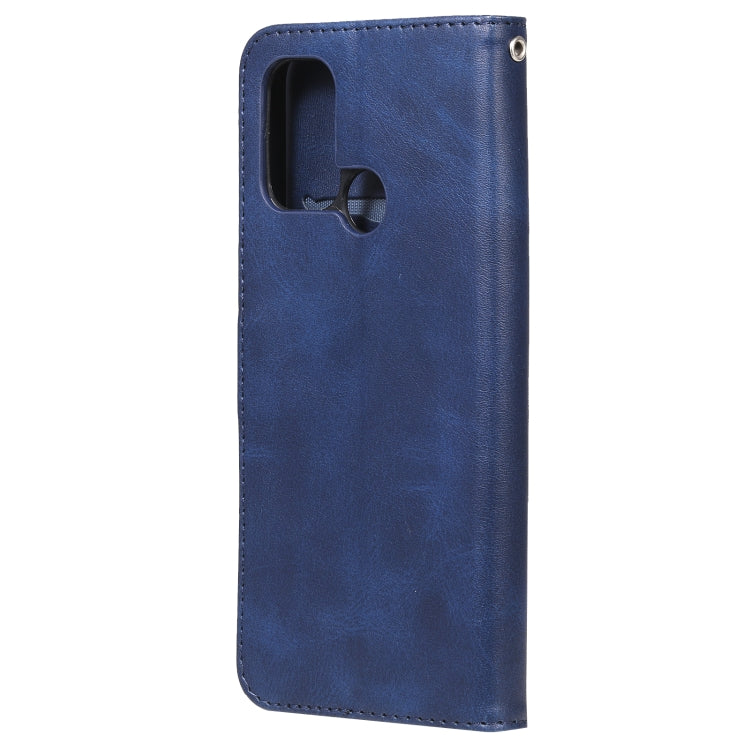 For OPPO A53 / A53S / A32 / A33 Fashion Calf Texture Zipper Horizontal Flip Leather Case with Holder & Card Slots & Wallet