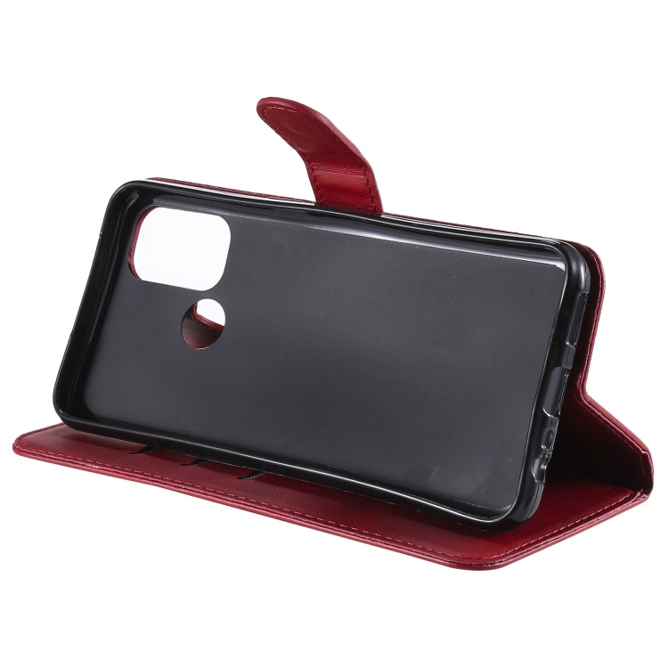 For OPPO A53 / A53S / A32 / A33 Fashion Calf Texture Zipper Horizontal Flip Leather Case with Holder & Card Slots & Wallet