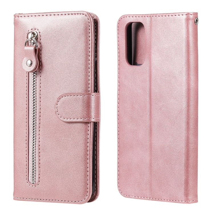 For OPPO Realme 7 Pro Fashion Calf Texture Zipper Horizontal Flip Leather Case with Holder & Card Slots & Wallet