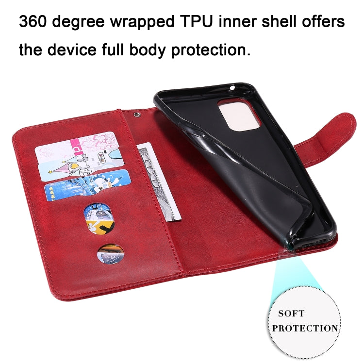 For OPPO Realme 7 Pro Fashion Calf Texture Zipper Horizontal Flip Leather Case with Holder & Card Slots & Wallet