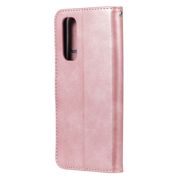 For OPPO Realme 7 Fashion Calf Texture Zipper Horizontal Flip Leather Case with Holder & Card Slots & Wallet