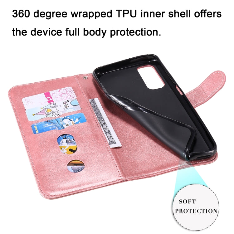 For OPPO Realme 7 Fashion Calf Texture Zipper Horizontal Flip Leather Case with Holder & Card Slots & Wallet