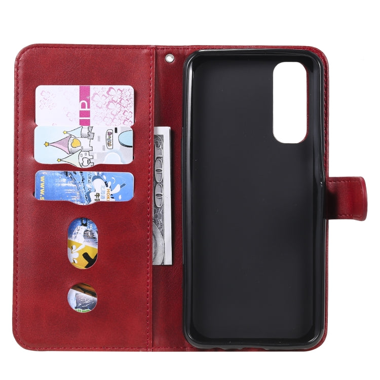 For OPPO Realme 7 Fashion Calf Texture Zipper Horizontal Flip Leather Case with Holder & Card Slots & Wallet