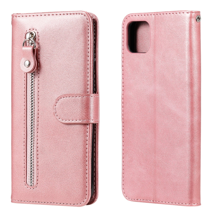 For OPPO Realme C11 Fashion Calf Texture Zipper Horizontal Flip Leather Case with Holder & Card Slots & Wallet