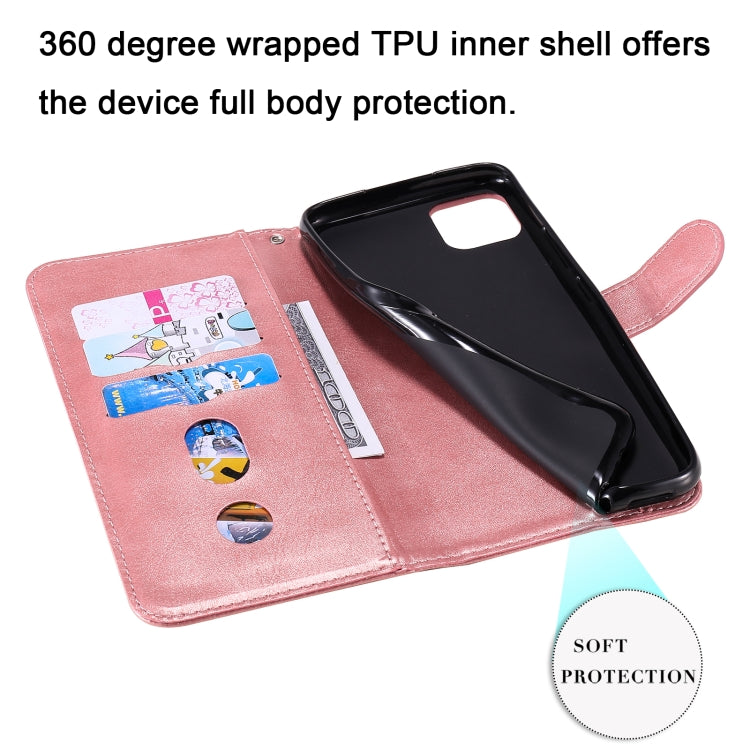 For OPPO Realme C11 Fashion Calf Texture Zipper Horizontal Flip Leather Case with Holder & Card Slots & Wallet