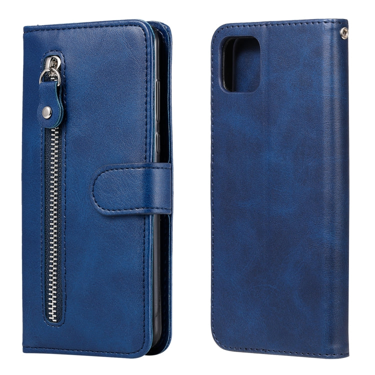 For OPPO Realme C11 Fashion Calf Texture Zipper Horizontal Flip Leather Case with Holder & Card Slots & Wallet