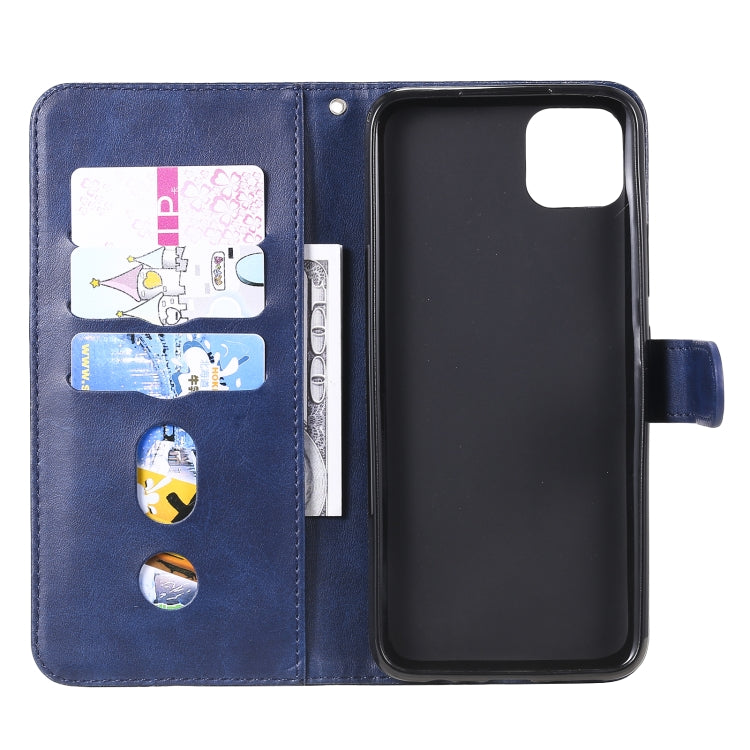 For OPPO Realme C11 Fashion Calf Texture Zipper Horizontal Flip Leather Case with Holder & Card Slots & Wallet
