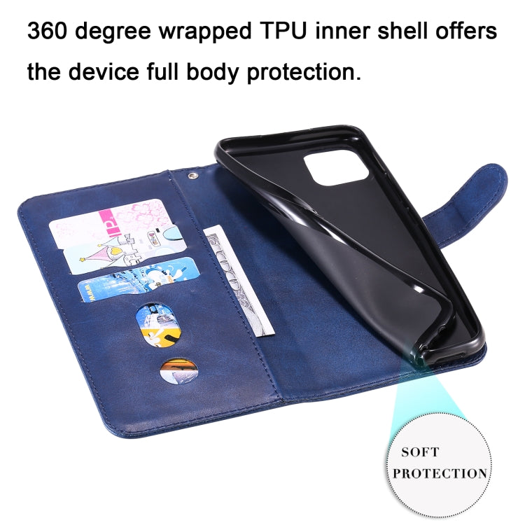 For OPPO Realme C11 Fashion Calf Texture Zipper Horizontal Flip Leather Case with Holder & Card Slots & Wallet