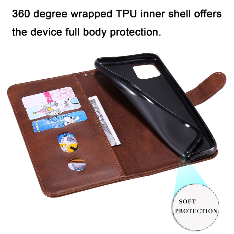 For OPPO Realme C11 Fashion Calf Texture Zipper Horizontal Flip Leather Case with Holder & Card Slots & Wallet