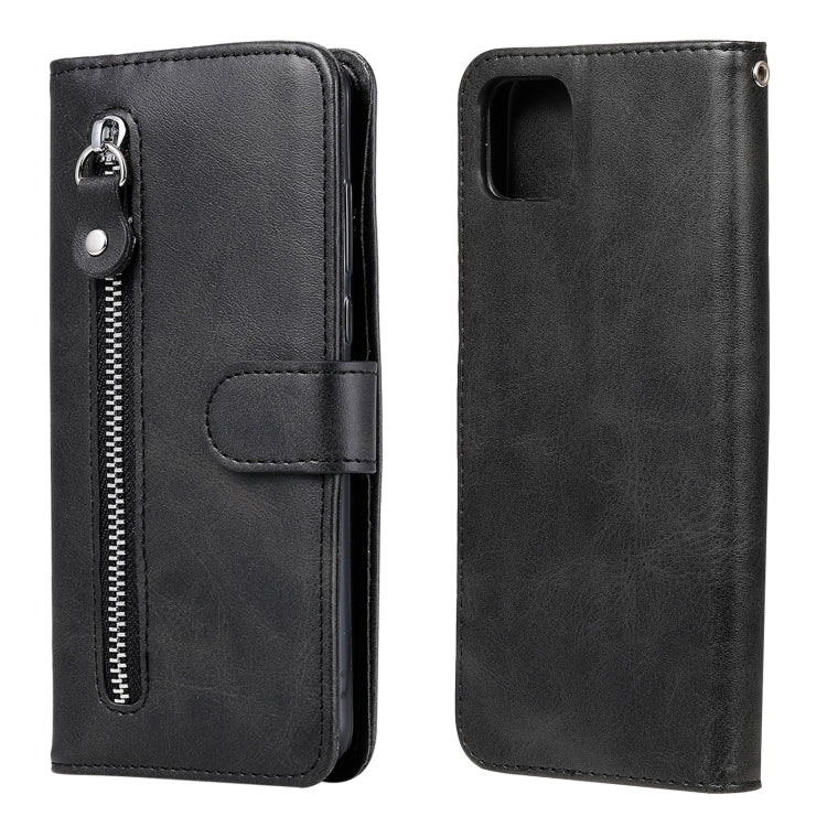 For OPPO Realme C11 Fashion Calf Texture Zipper Horizontal Flip Leather Case with Holder & Card Slots & Wallet