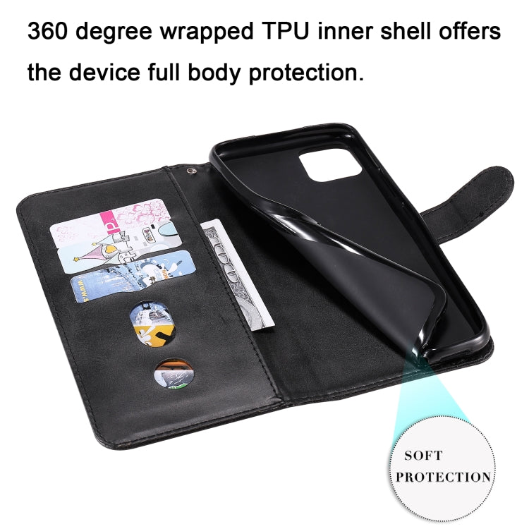 For OPPO Realme C11 Fashion Calf Texture Zipper Horizontal Flip Leather Case with Holder & Card Slots & Wallet