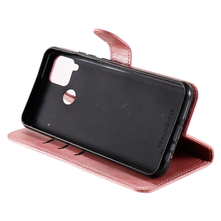 For OPPO Realme C15 / C12 Fashion Calf Texture Zipper Horizontal Flip Leather Case with Holder & Card Slots & Wallet