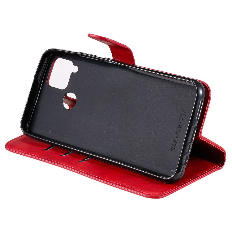 For OPPO Realme C15 / C12 Fashion Calf Texture Zipper Horizontal Flip Leather Case with Holder & Card Slots & Wallet