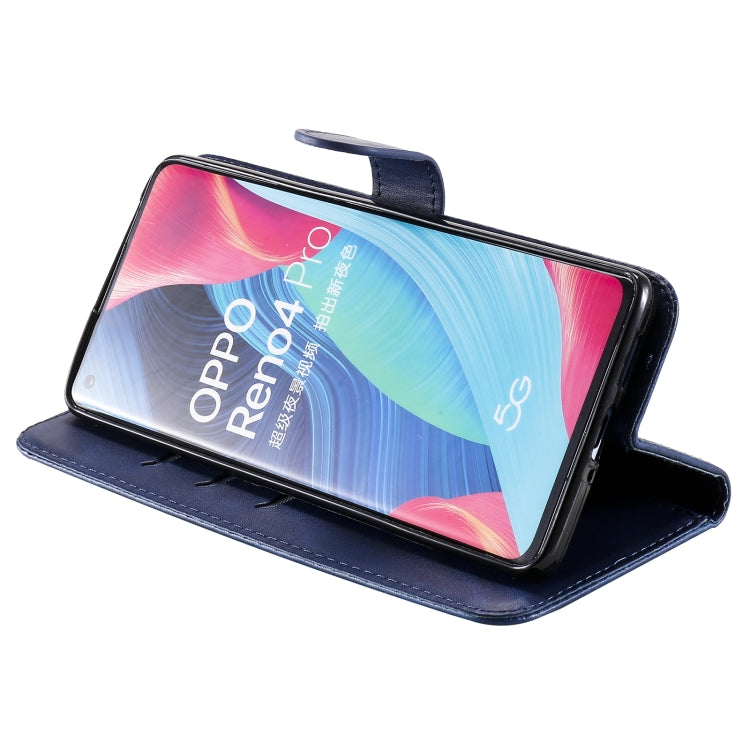 For OPPO Reno4 Pro 5G Fashion Calf Texture Zipper Horizontal Flip Leather Case with Holder & Card Slots & Wallet