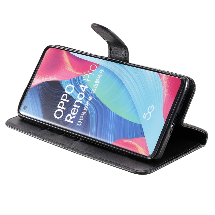 For OPPO Reno4 Pro 5G Fashion Calf Texture Zipper Horizontal Flip Leather Case with Holder & Card Slots & Wallet