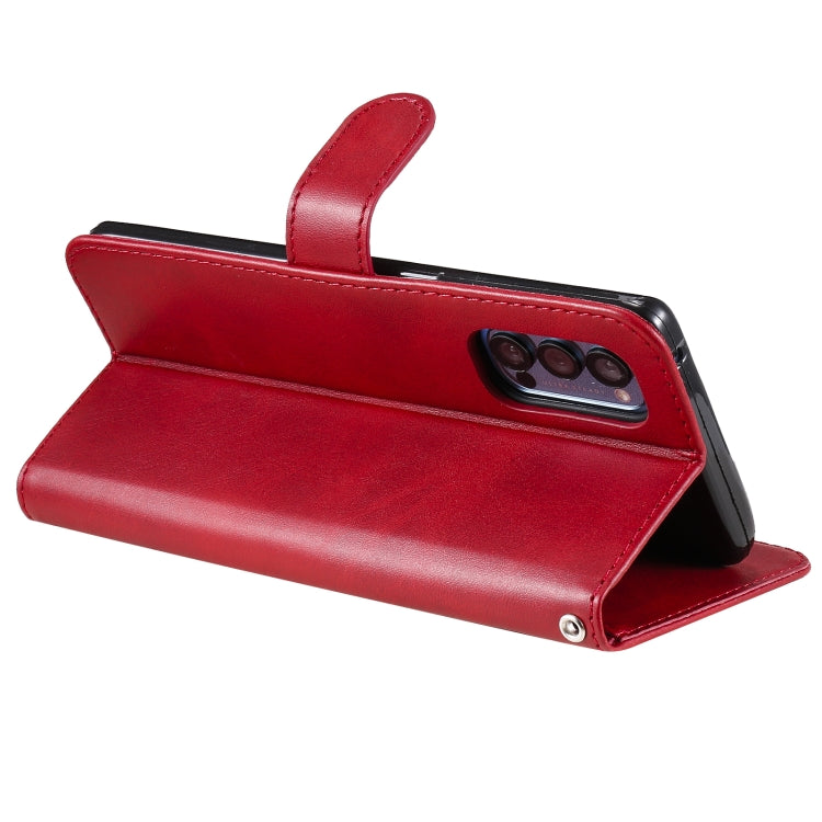 For OPPO Reno4 Pro 5G Fashion Calf Texture Zipper Horizontal Flip Leather Case with Holder & Card Slots & Wallet