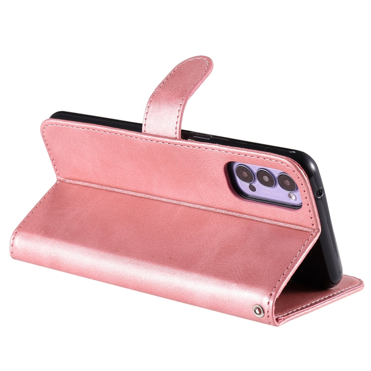 For OPPO Reno4 5G Fashion Calf Texture Zipper Horizontal Flip Leather Case with Holder & Card Slots & Wallet
