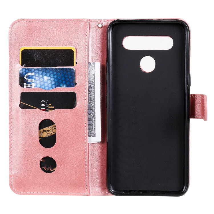 For LG K41S / K51S Fashion Calf Texture Zipper Horizontal Flip Leather Case with Holder & Card Slots & Wallet