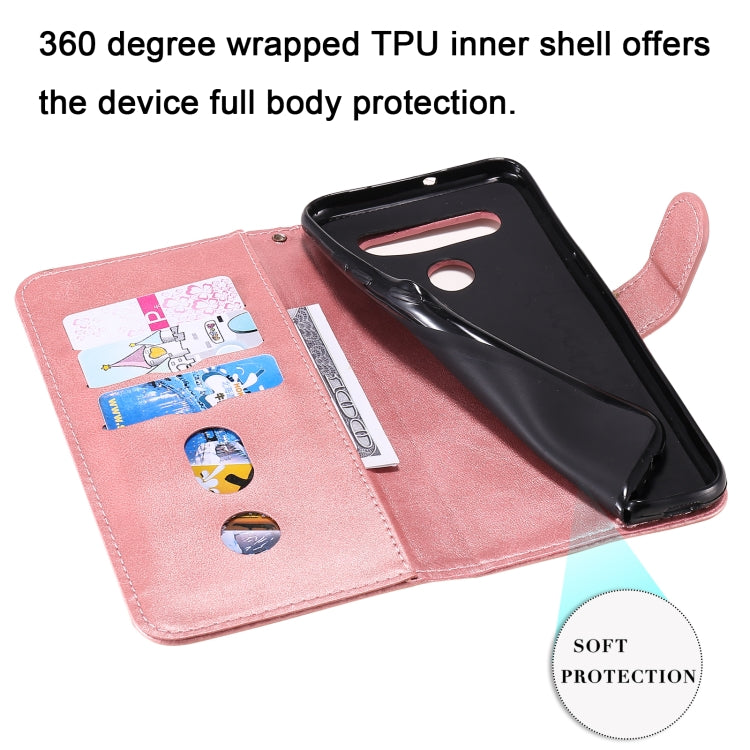 For LG K41S / K51S Fashion Calf Texture Zipper Horizontal Flip Leather Case with Holder & Card Slots & Wallet