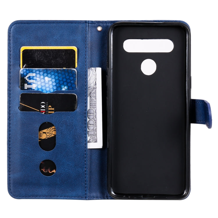 For LG K41S / K51S Fashion Calf Texture Zipper Horizontal Flip Leather Case with Holder & Card Slots & Wallet