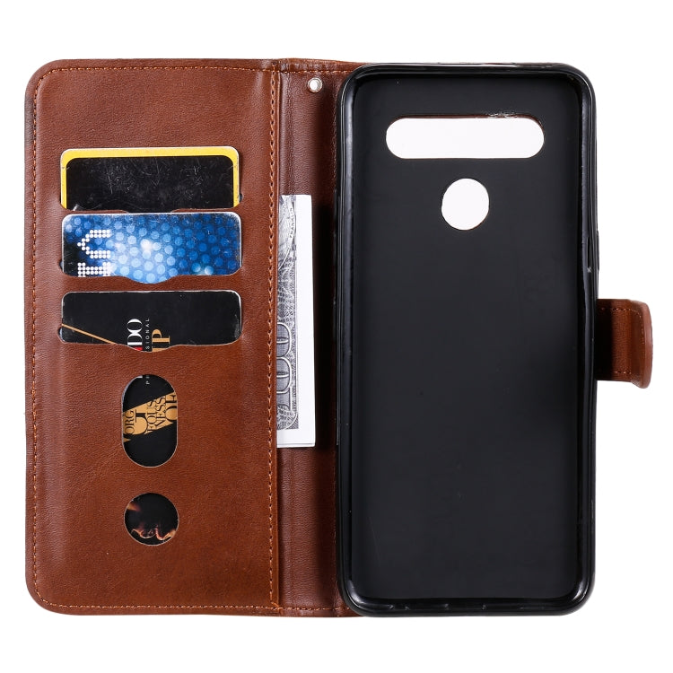 For LG K41S / K51S Fashion Calf Texture Zipper Horizontal Flip Leather Case with Holder & Card Slots & Wallet