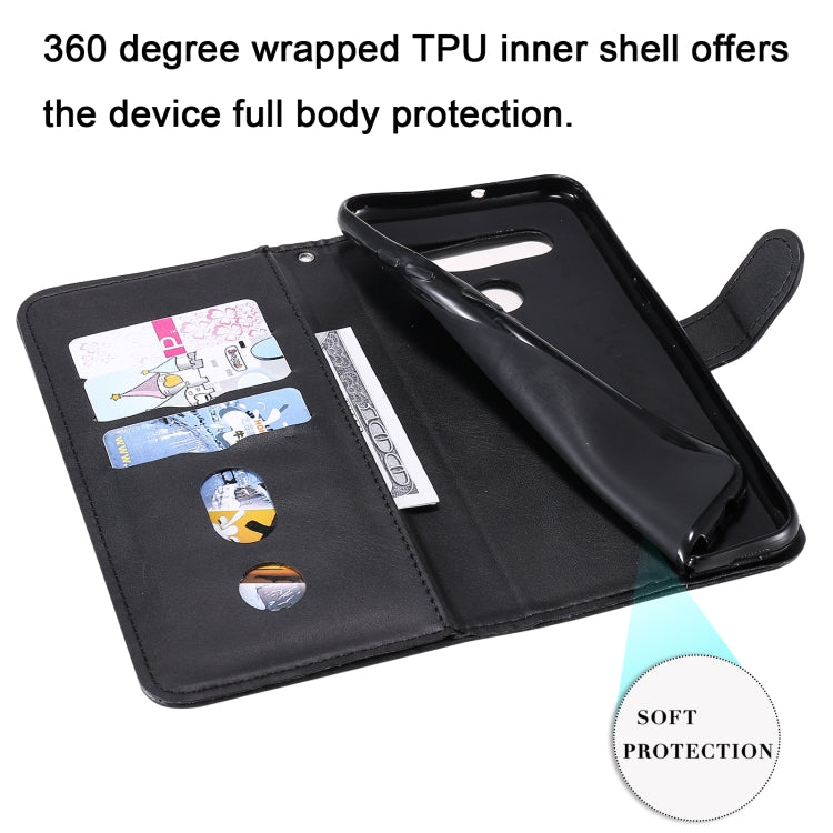 For LG K41S / K51S Fashion Calf Texture Zipper Horizontal Flip Leather Case with Holder & Card Slots & Wallet