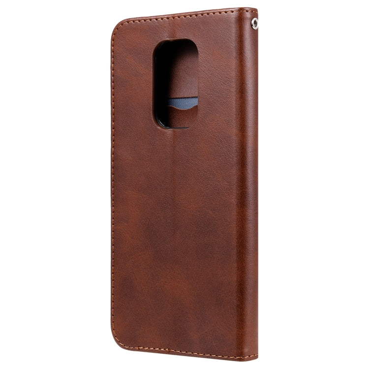 For Motorola Moto G9 Play / Moto E7 Plus Fashion Calf Texture Zipper Horizontal Flip Leather Case with Holder & Card Slots & Wallet