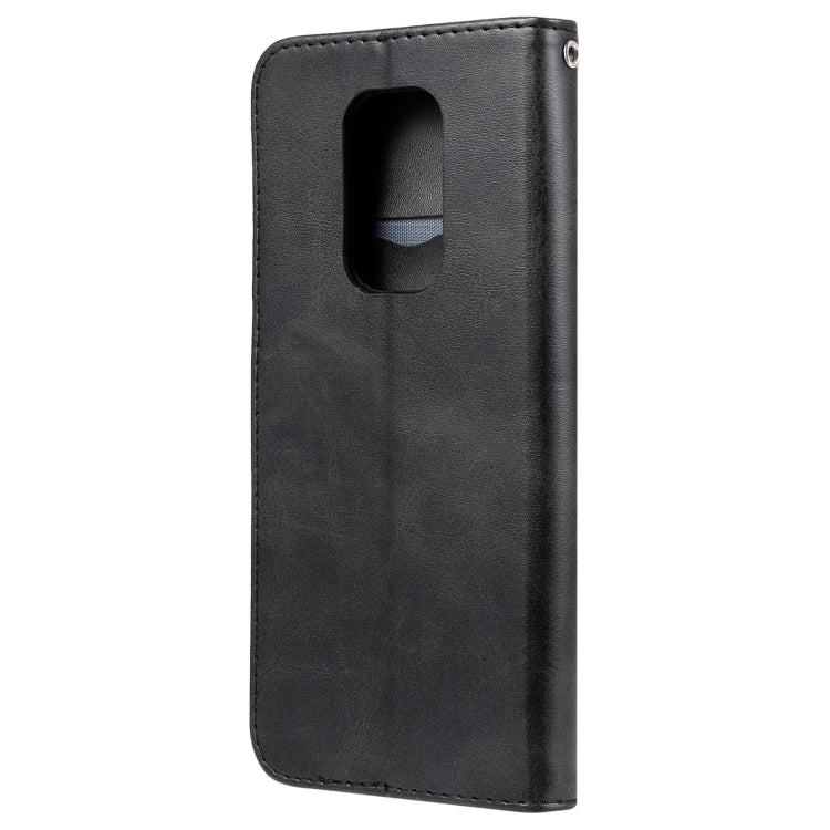 For Motorola Moto G9 Play / Moto E7 Plus Fashion Calf Texture Zipper Horizontal Flip Leather Case with Holder & Card Slots & Wallet