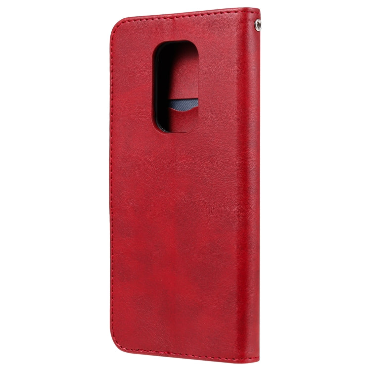 For Motorola Moto G9 Play / Moto E7 Plus Fashion Calf Texture Zipper Horizontal Flip Leather Case with Holder & Card Slots & Wallet