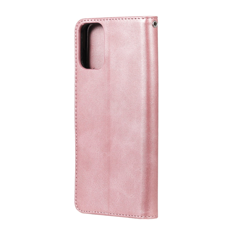 For Motorola Moto G9 Plus Fashion Calf Texture Zipper Horizontal Flip Leather Case with Holder & Card Slots & Wallet