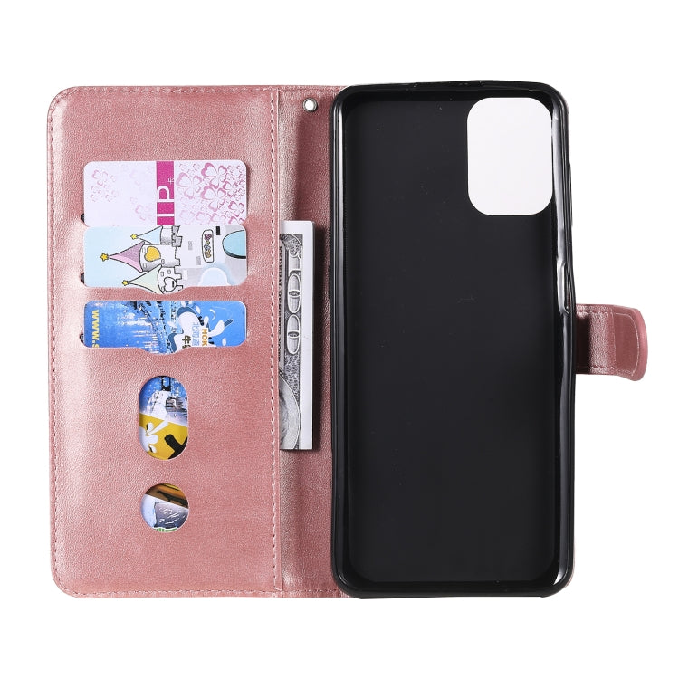 For Motorola Moto G9 Plus Fashion Calf Texture Zipper Horizontal Flip Leather Case with Holder & Card Slots & Wallet