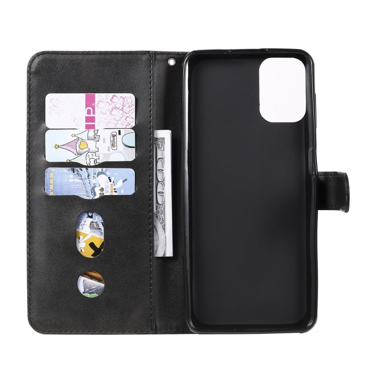 For Motorola Moto G9 Plus Fashion Calf Texture Zipper Horizontal Flip Leather Case with Holder & Card Slots & Wallet